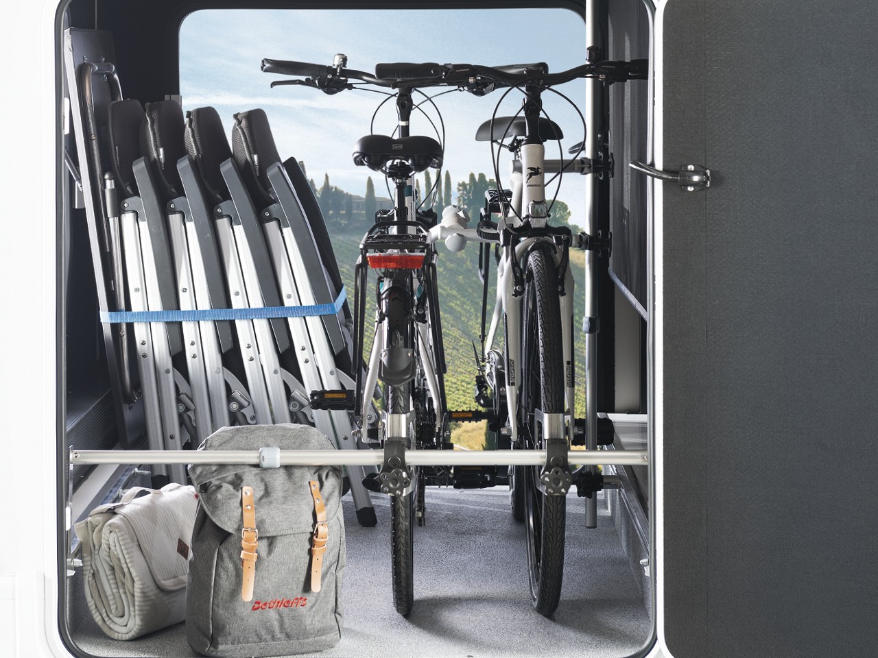 DSRT Bike Rack: Kastenwagen Fahrradträger auch für E-Bikes