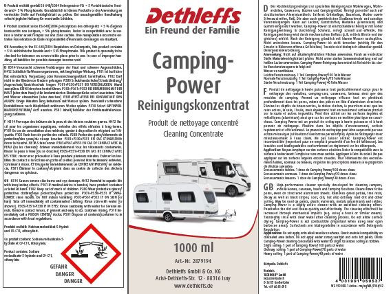 Camping-Power Reinigungskonzentrat