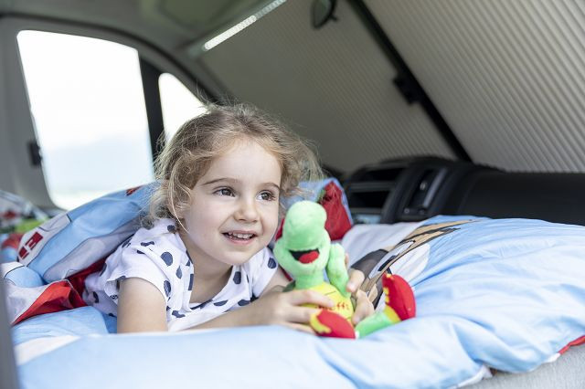 Lit Gonflable Pour Enfant – Cabine Peugeot Boxer 2006-2024, Volant à Gauche, PVC, Avec Pompe Et Sac De Rangement